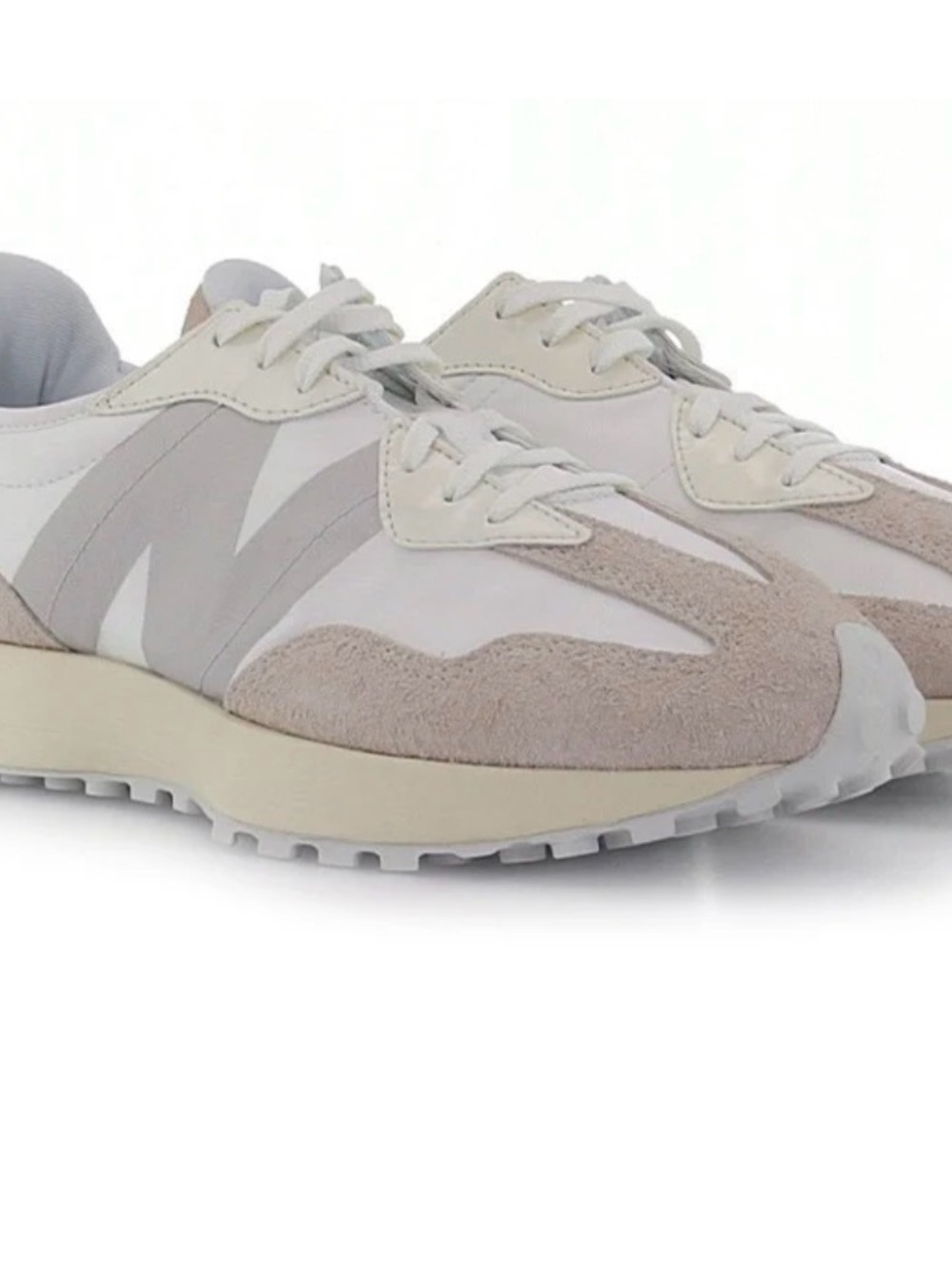 New Balance Women’s 327 White Moonbeam sneakers  size 8.  Excellent condition.